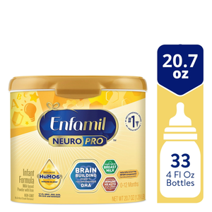 Enfamil NeuroPro Powder Baby Formula, Brain Support, 20.7 oz​ Tub