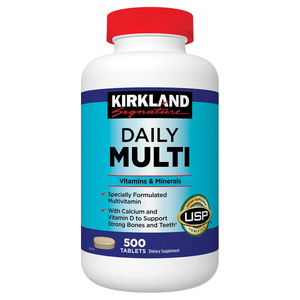 Kirkland Signature Daily Multi, 500 Tablets