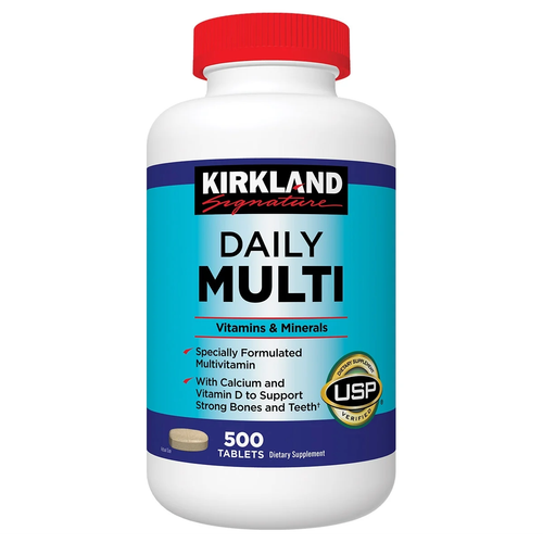 Kirkland Signature Daily Multi, 500 Tablets