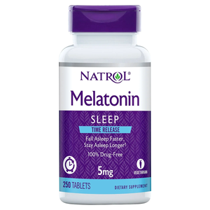 Natrol Melatonin Time Release 5 mg., 250 Tablets