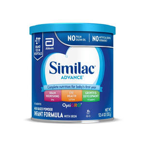Similac Advance Powder Baby Formula With Iron, Has DHA & Lutein, 12.4-oz Can
