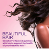 Nature's Bounty Hair, Skin and Nails Strawberry Gummies, 2500mcg Biotin, 180 Ct.