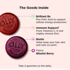 OLLY Women's Multivitamin Gummy, Vitamins A, D, C, E, Biotin, Folic Acid, Berry Flavor, 130 Ct