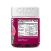 OLLY Women's Multivitamin Gummy, Vitamins A, D, C, E, Biotin, Folic Acid, Berry Flavor, 130 Ct
