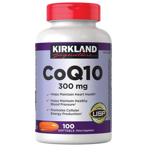 Kirkland Signature CoQ10 300 mg., 100 Softgels