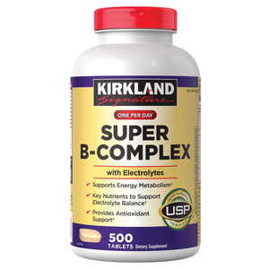 Kirkland Signature Super B-Complex w/ Electrolytes, 500 Tablets