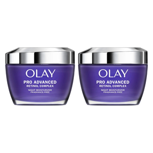 Olay Pro Advanced Retinol Night Moisturizer, 1.7 oz, 2-pack